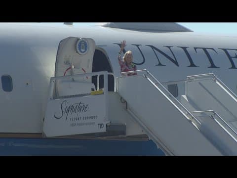 First Lady Jill Biden visits San Diego for fundraiser