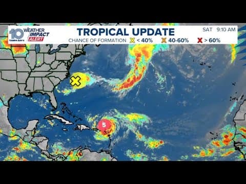 LIVE UPDATE: Tracking Category 5 Hurricane Erin