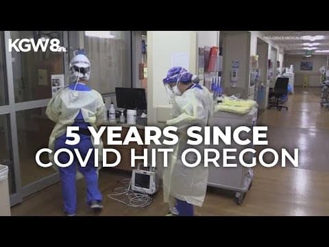5 years since first confirmed COVID-19 case in Oregon