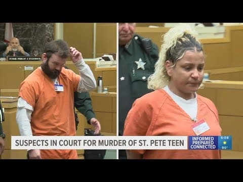 Suspects charged in murder and dismemberment of St. Pete teen appear in court