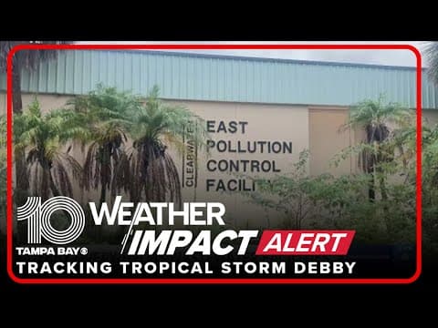 Relentless rain from Debby overwhelms Pinellas County sewer, wastewater facilities