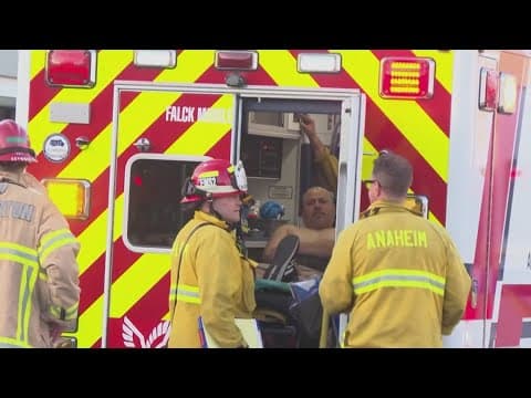 Plane crashes into furniture warehouse in California minutes after taking off