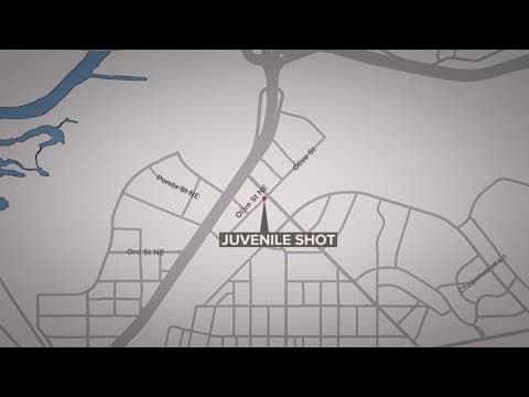 Juvenile shot in NE DC