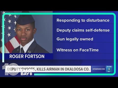 Florida deputies who fatally shot US airman burst into wrong apartment, attorney says