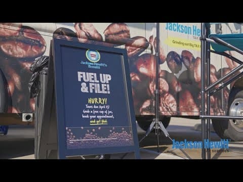 Sip & save: free coffee and tax tips from Jackson Hewitt on March 19