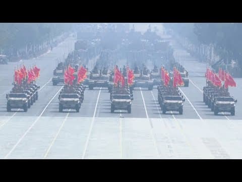 Beijing's show of strength unites Xi, Kim and Putin in symbolic walk of solidarity