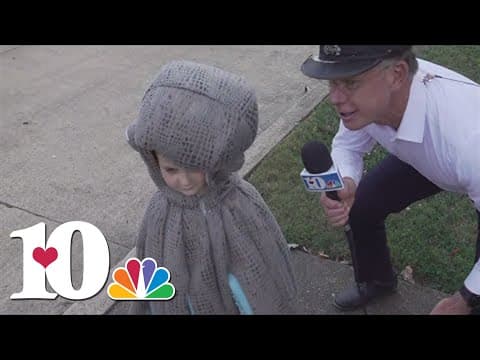 Captain Todd meets a trick-or-treating octopus in West Knoxville