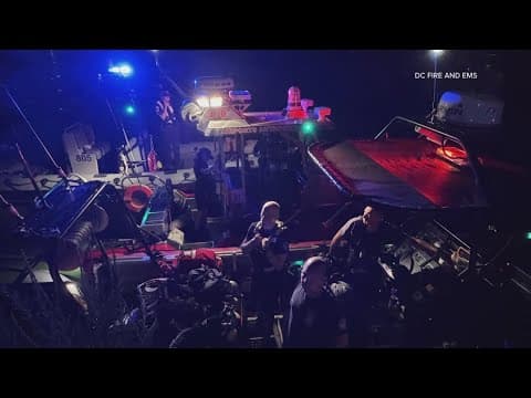 Boat capsizes in the Potomac River; 5 rescued