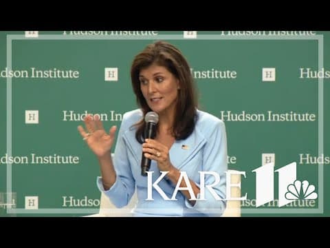 Former U.N. ambassador and SC Gov. Nikki Haley: 'I will be voting for Trump'