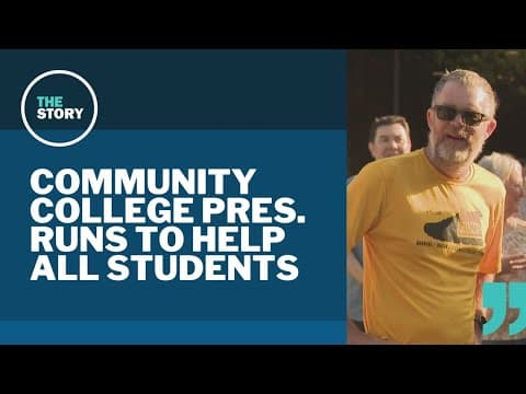 Clackamas Community College president running 1,500 miles to help meet Oregon students' basic needs