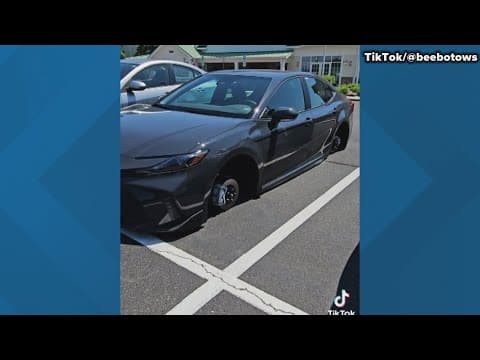 Who is stealing wheels and rims in Prince George's County?