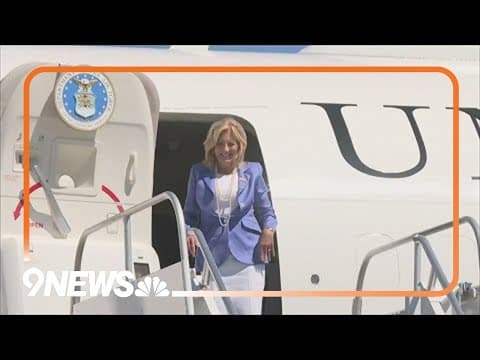 WATCH: First lady Jill Biden participates in roundtable at CU Anschutz Medical Campus