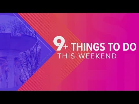 Here are things to do this weekend in the DMV