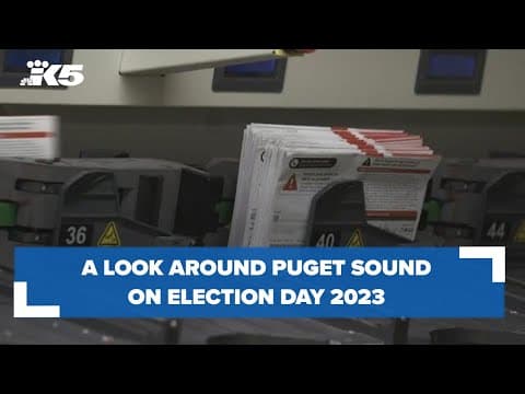 A look around Puget Sound on Election Day 2023