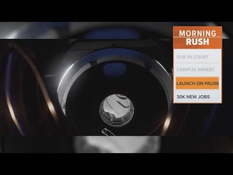 First civilian space flight on pause again due to weather