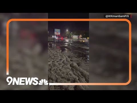 Severe storm brings hail and flooding to Greeley
