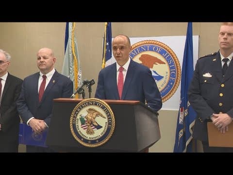 WATCH: US Attorney for DC details two large-scale drug busts