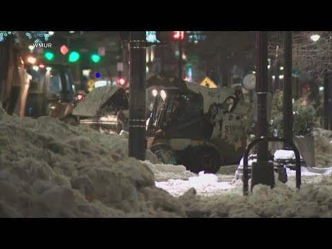 Winter storms bring snow across the U.S.