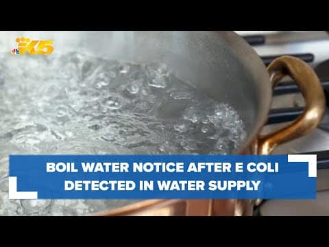 Boil water order in effect for Des Moines, Normandy Park after E. coli detected in water supply
