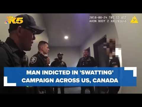 Bremerton man indicted in 'swatting' campaign across U.S., Canada