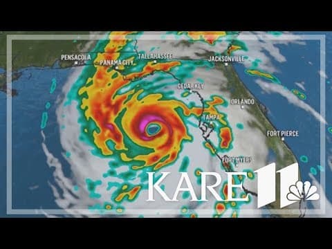 Fast-moving Hurricane Helene advancing toward Florida