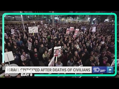 Hostages were waving white flag when killed by Israeli troops, Israel's military says