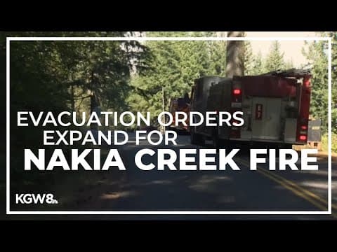 Evacuation orders expand as Nakia Creek Fire grows to 1,500 acres