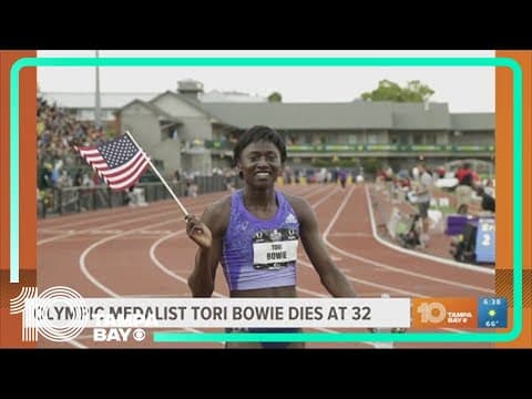 US Olympic medalist Tori Bowie dies at 32