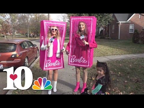 10AboutBarbie: Barbie and Barbie introduces us to Zara dressed up as a cat