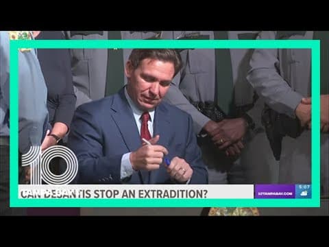 DeSantis plans to not get involved with Trump's extradition
