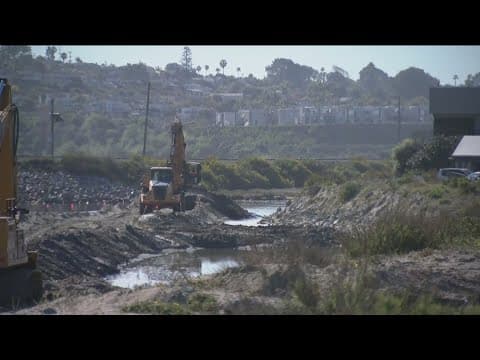 San Elijo Lagoon inlet opening project underway