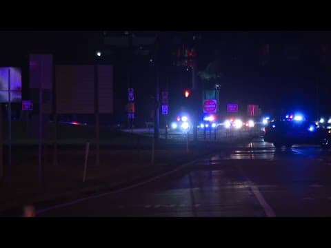 Former President Donald Trump's motorcade arrives at airport after assassination attempt at rally