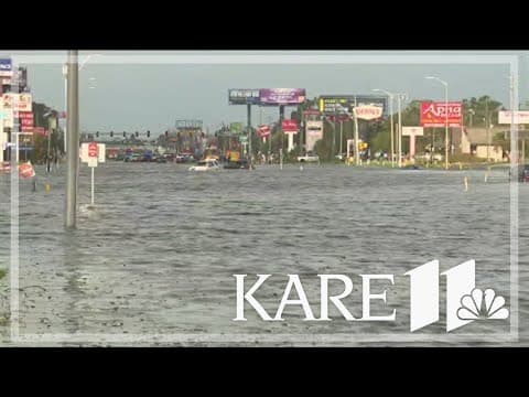 The aftermath of Hurricane Milton