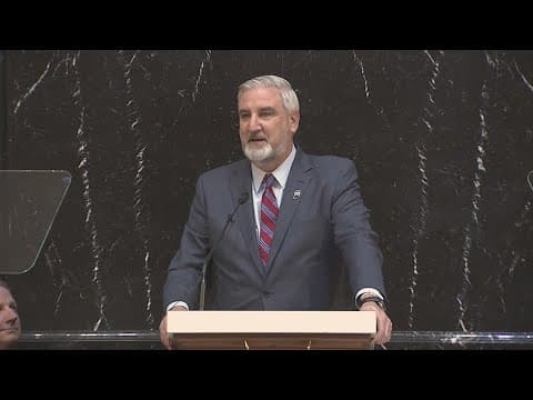 Holcomb delivers State of the State address