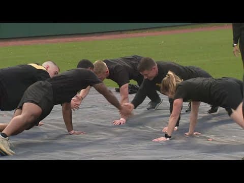 Army vs. Navy in a battle of fitness