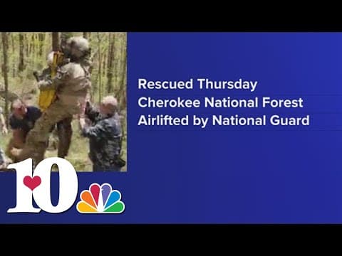 Injured hiker rescued in Monroe County