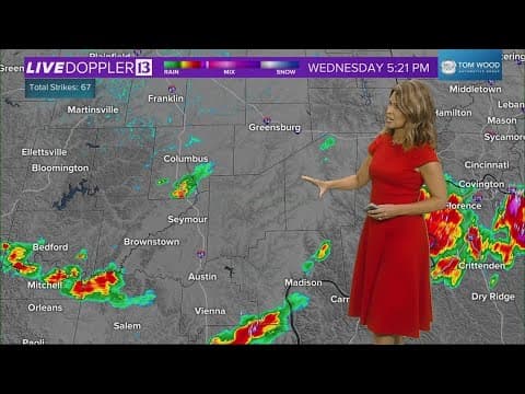 Live Doppler 13 Forecast | 5 p.m. update, Aug. 28, 2024