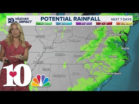 Aug. 19 Weather: Low chance of showers today