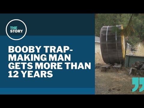 Oregon man who injured FBI agent with booby trap in 2018 sentenced