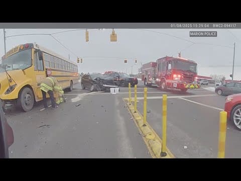 More than a dozen kids injured in Marion County school bus crash