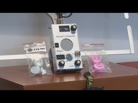 Project Lifesaver | Fort Bend, Harris County offers free location trackers for those with cognitive