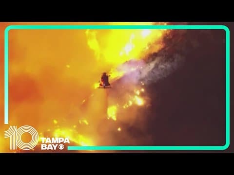 Satellite images show California towns before and after the wildfires