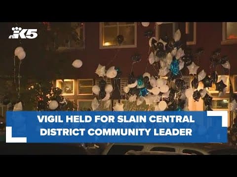Vigil held in honor of beloved community leader in Seattle's Central District