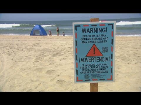 Another sewage spill at the U.S. Mexico border sends contamination to South San Diego beaches