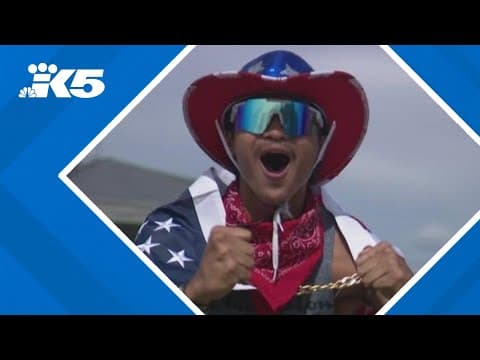 People flock to Gas Works Park for Fourth of July celebrations
