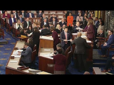 Lawmakers certify results of presidential election