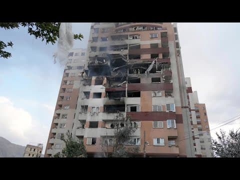 Israeli airstrikes kill top Iranian military officials