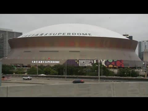 Security tightened ahead of Super Bowl in New Orleans