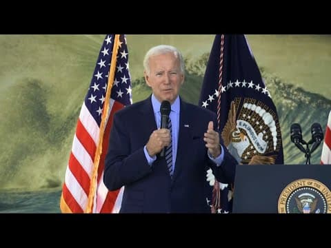 Biden speaks at Viasat, a technology company in Carlsbad