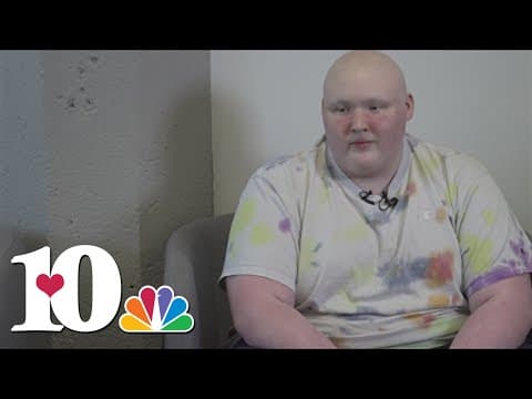 15-year-old gets new computer from Make-A-Wish so he can play with friends during treatment